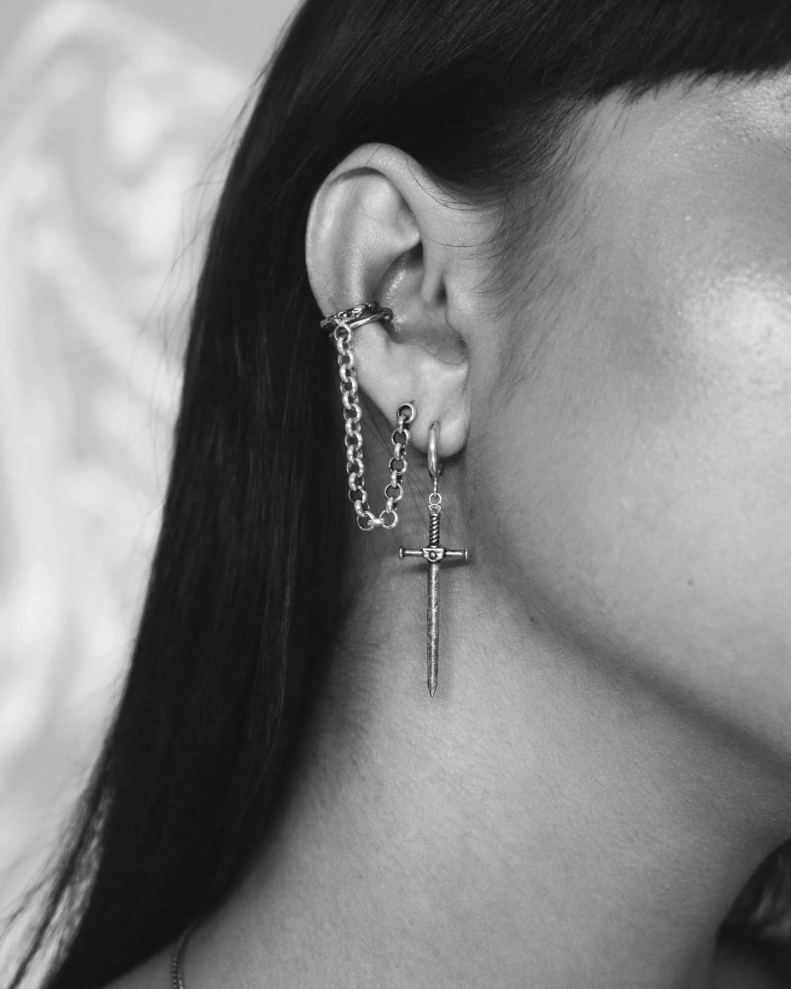 Aradia Sword Earrings - Image 2