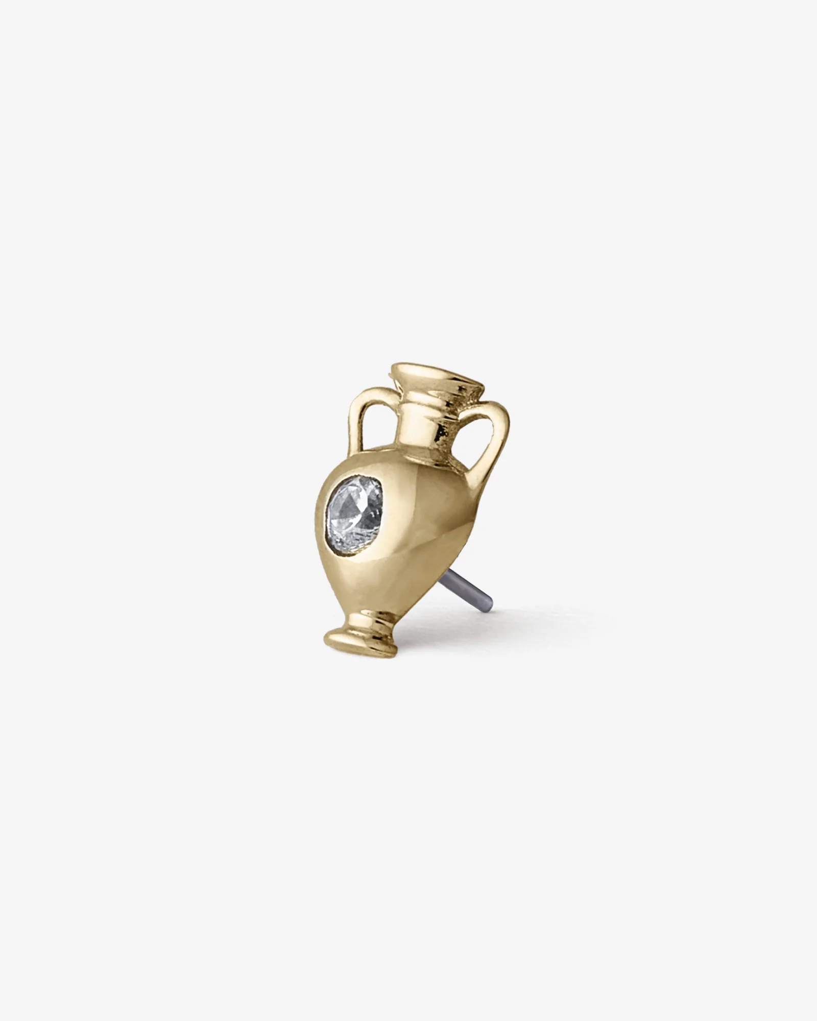 Athena Threadless End (14K Gold) - Image 2