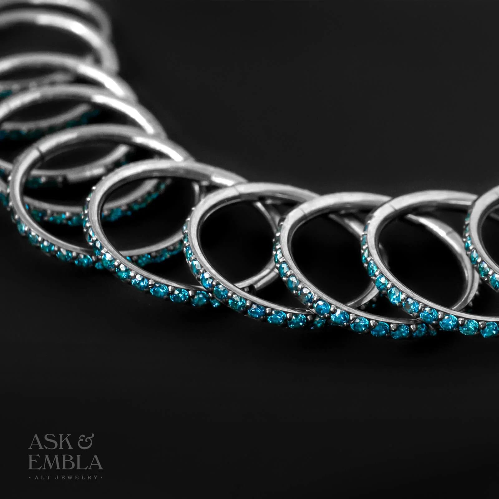 Bejewelled Ring Stacks - Image 3