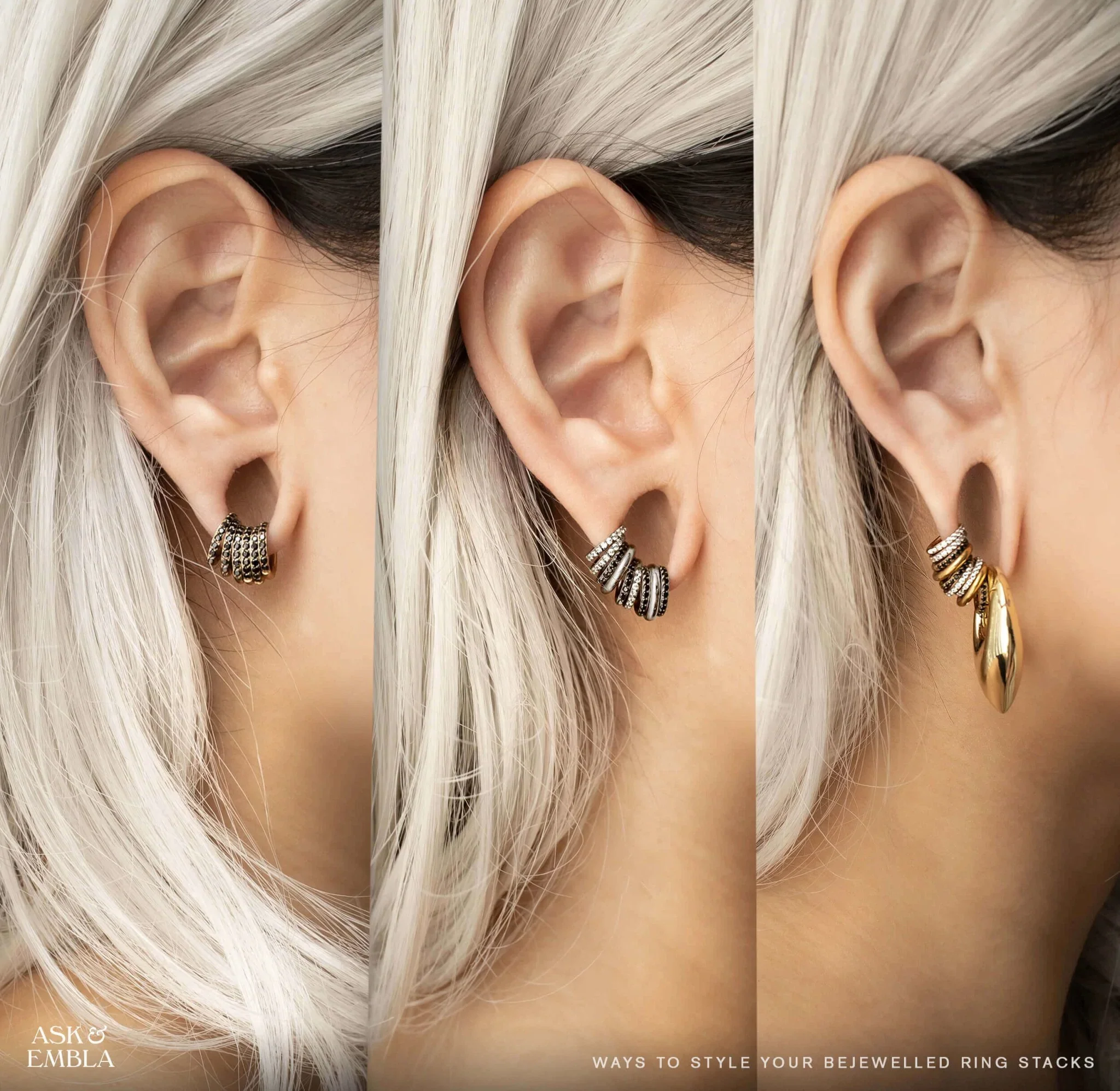 Bejewelled Ring Stacks - Image 5