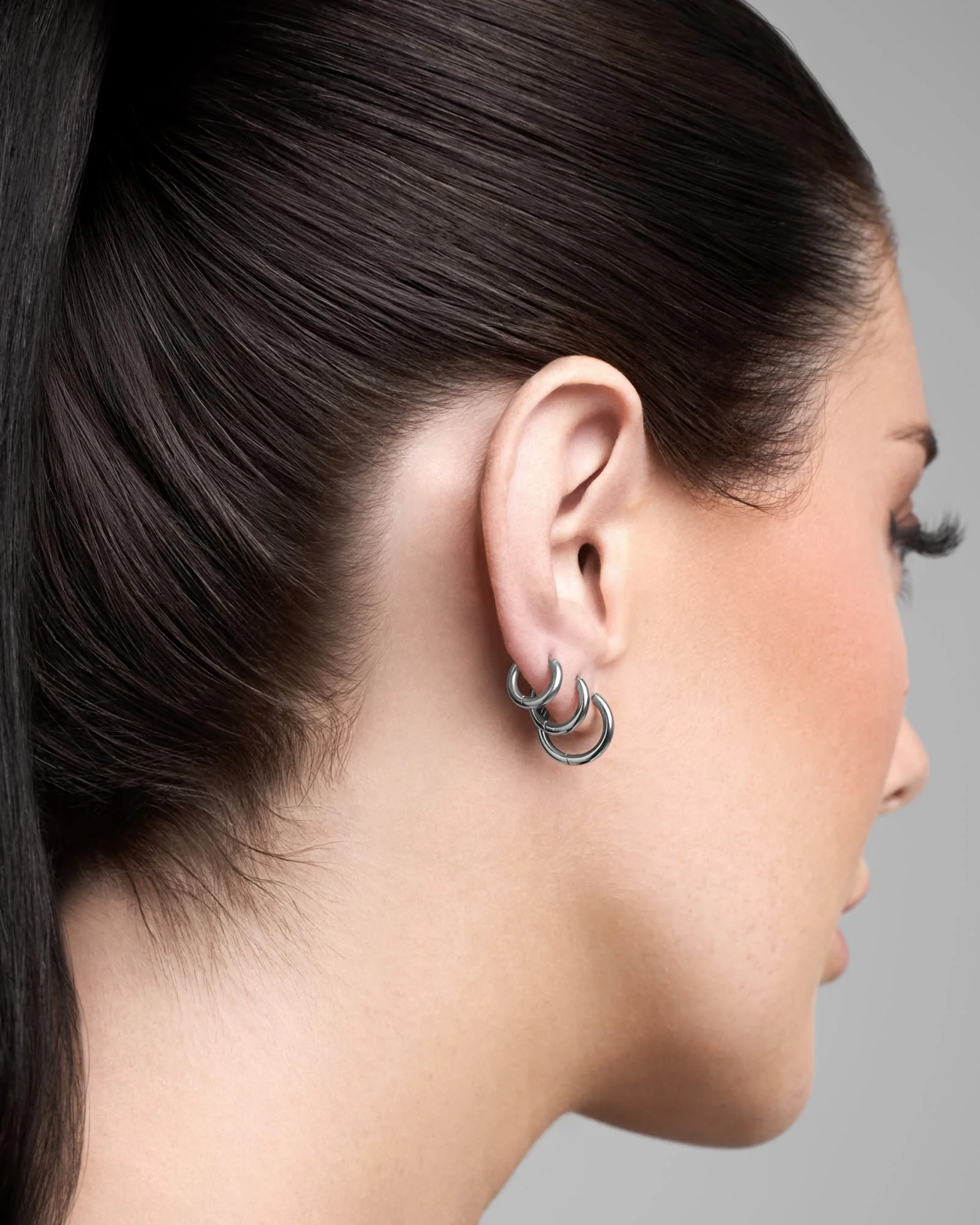 Classic Huggie Earrings - Image 4