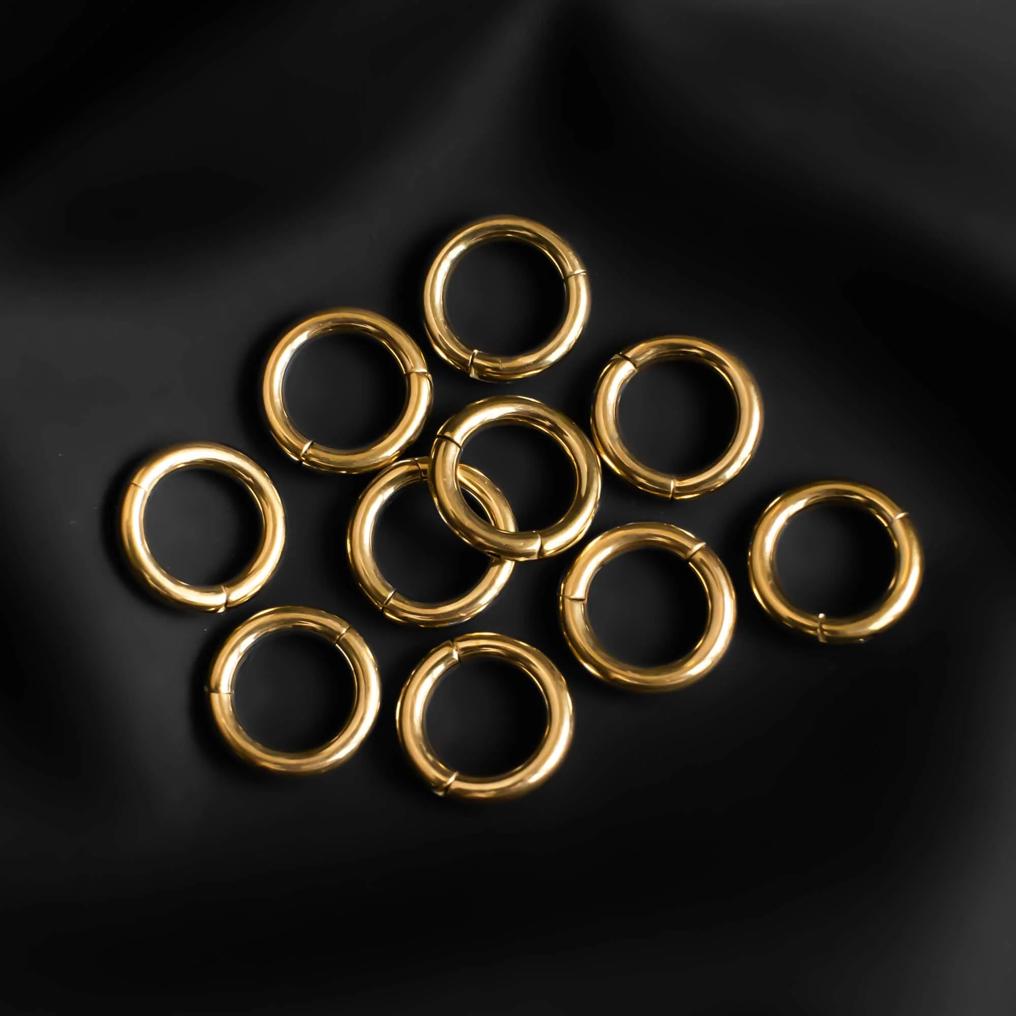 Classic Ring Stack in Steel - Image 7
