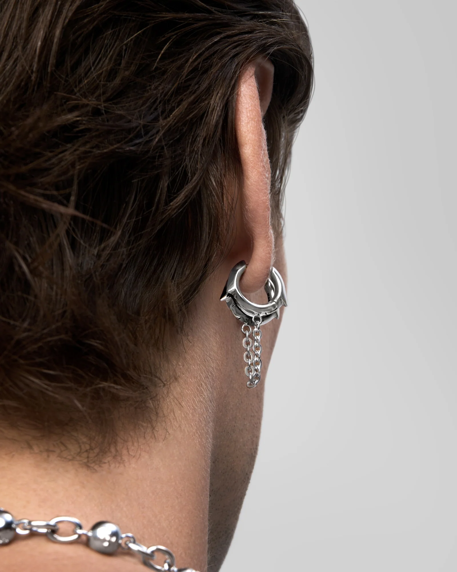 Exe Chain Earrings - Image 5