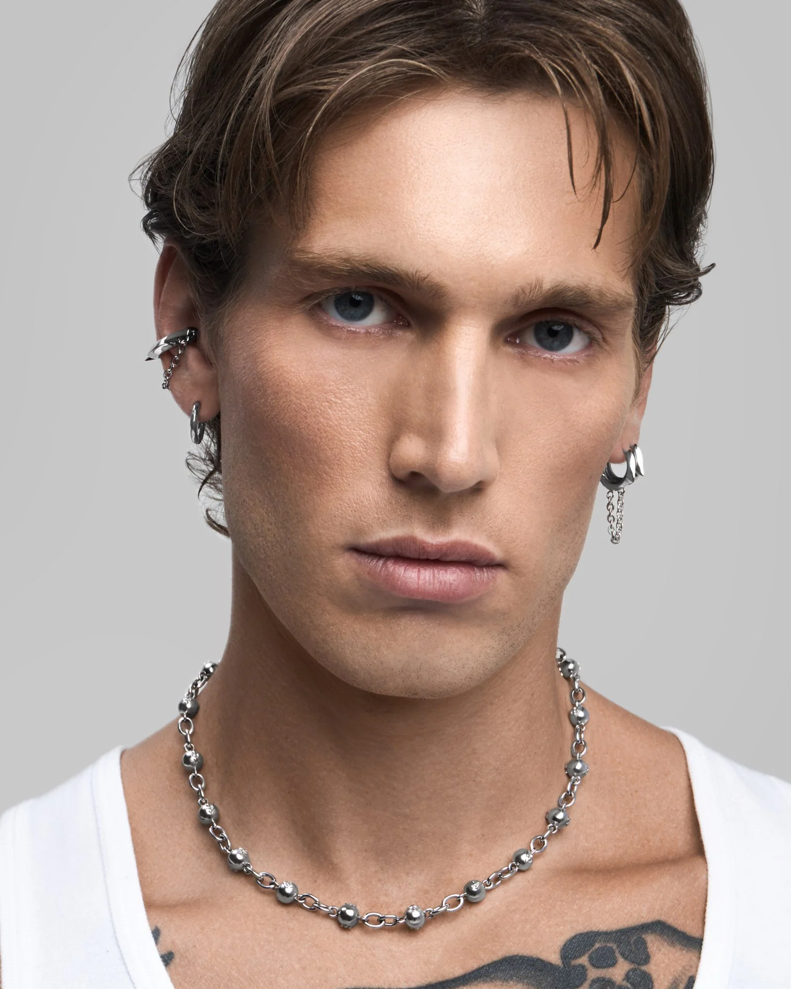 Exe Chain Earrings - Image 6