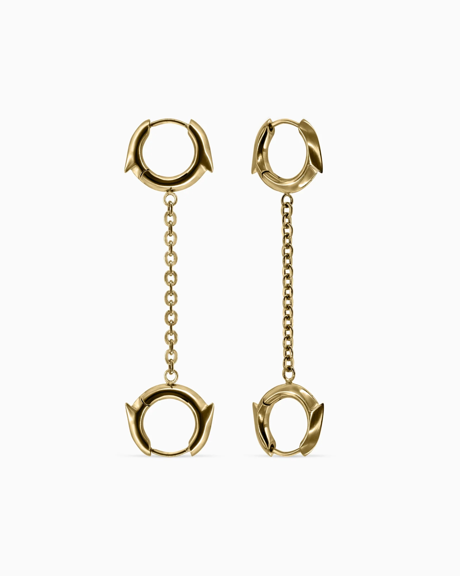 Exe Chain Earrings - Image 8