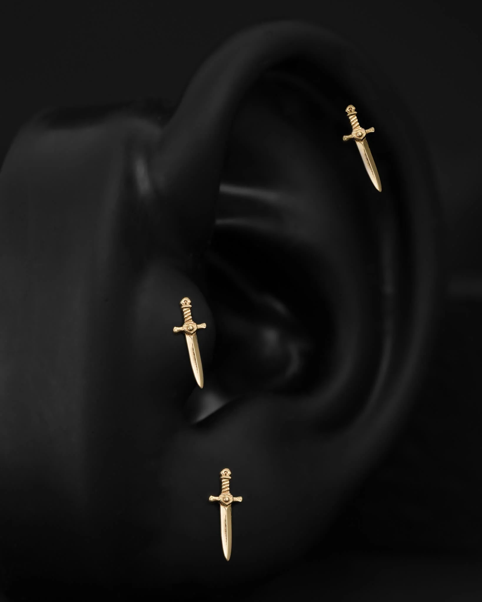 Godric Sword Threadless End (14K Gold) - Image 4