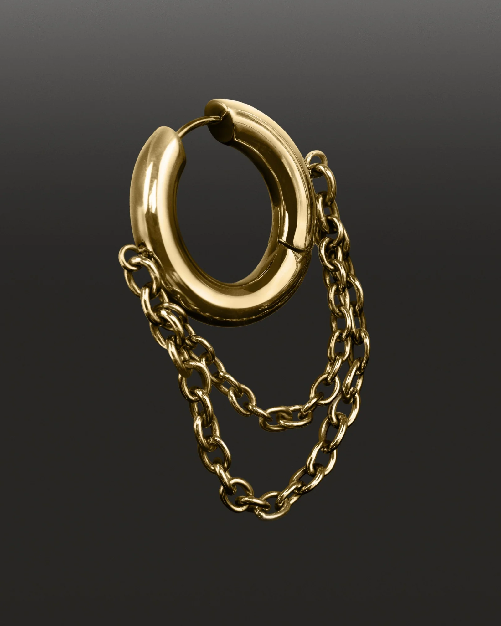 Obscura Chain Earrings - Image 8