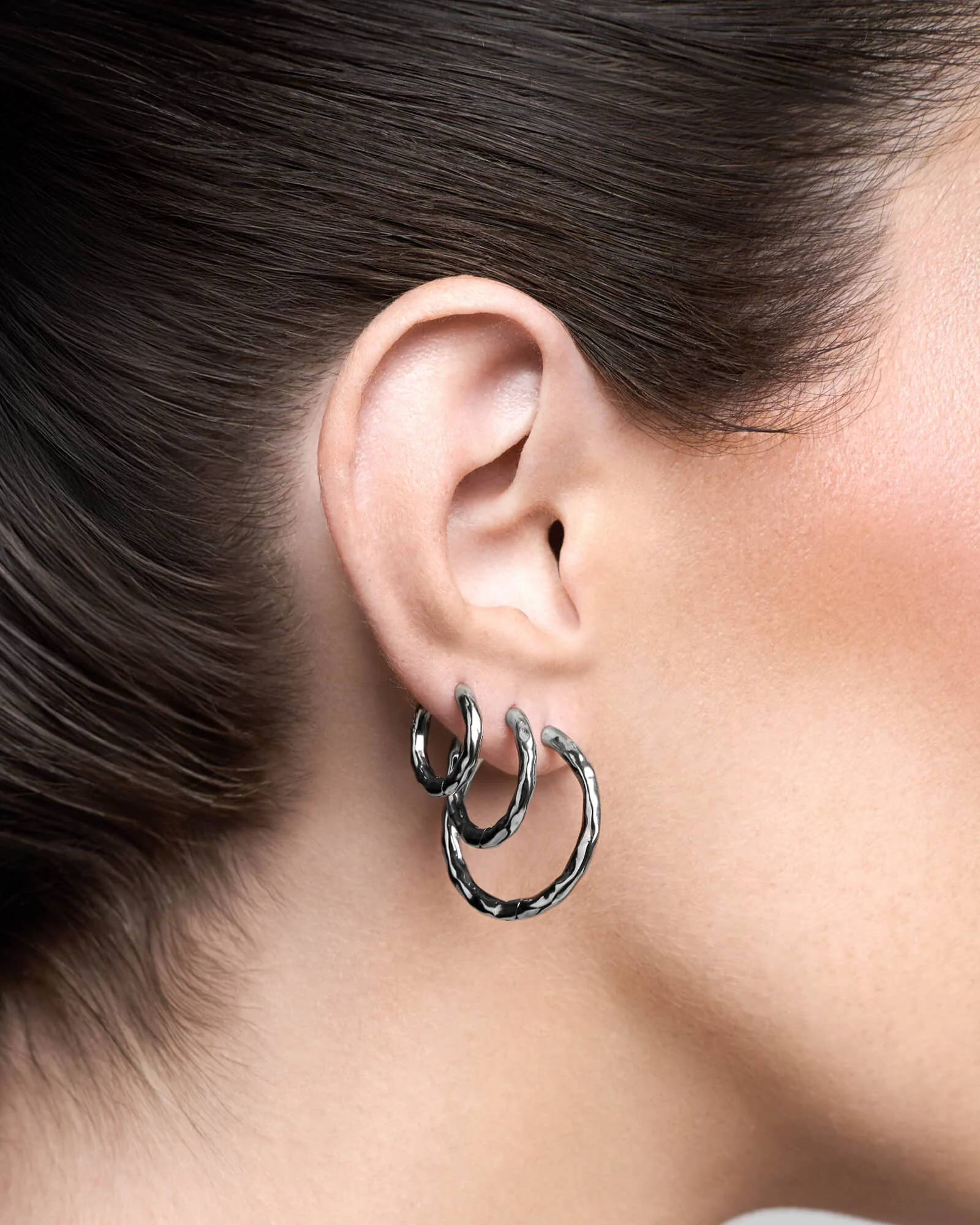 Orion Hoop Earrings Set - Image 2