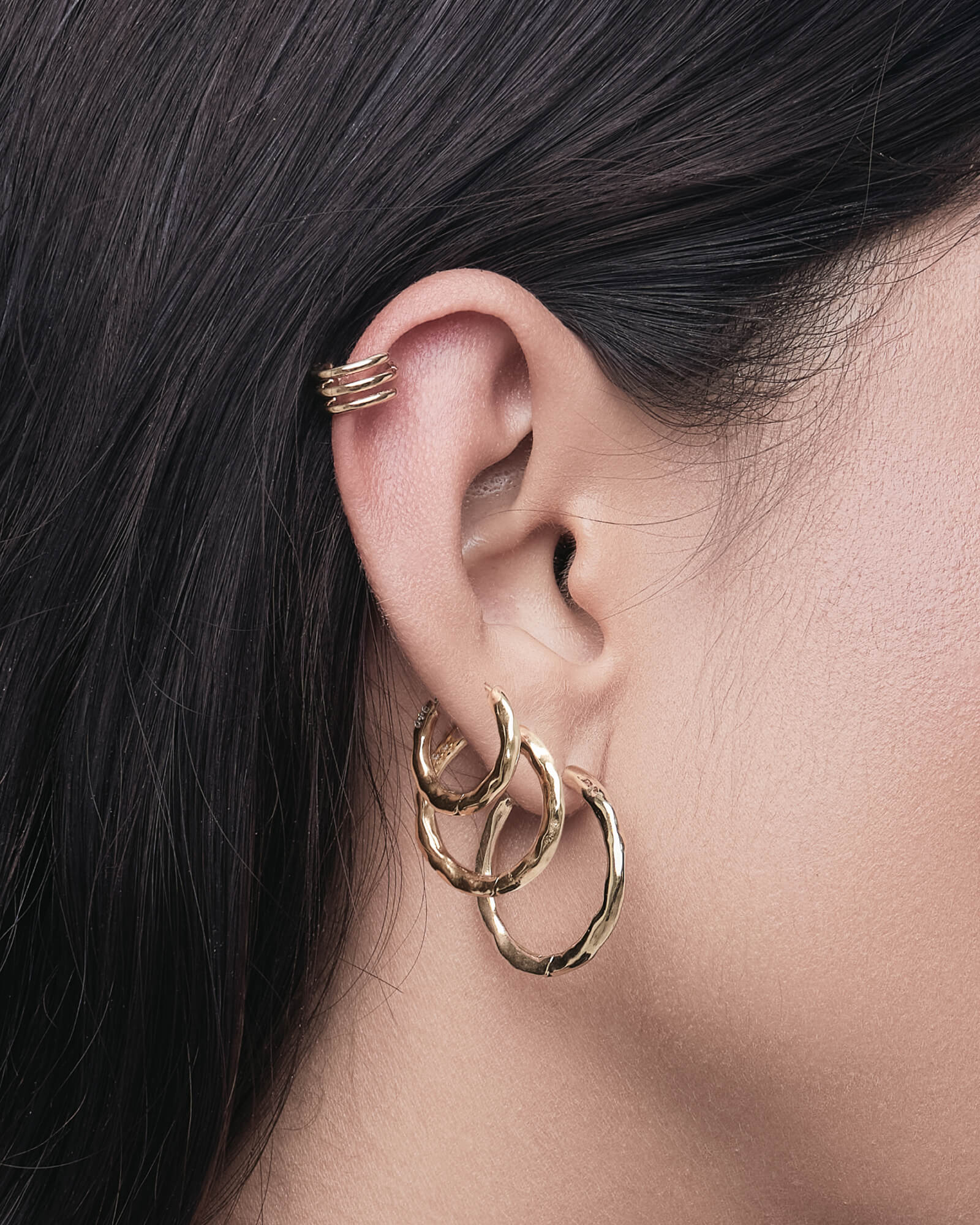 Orion Hoop Earrings Set - Image 6