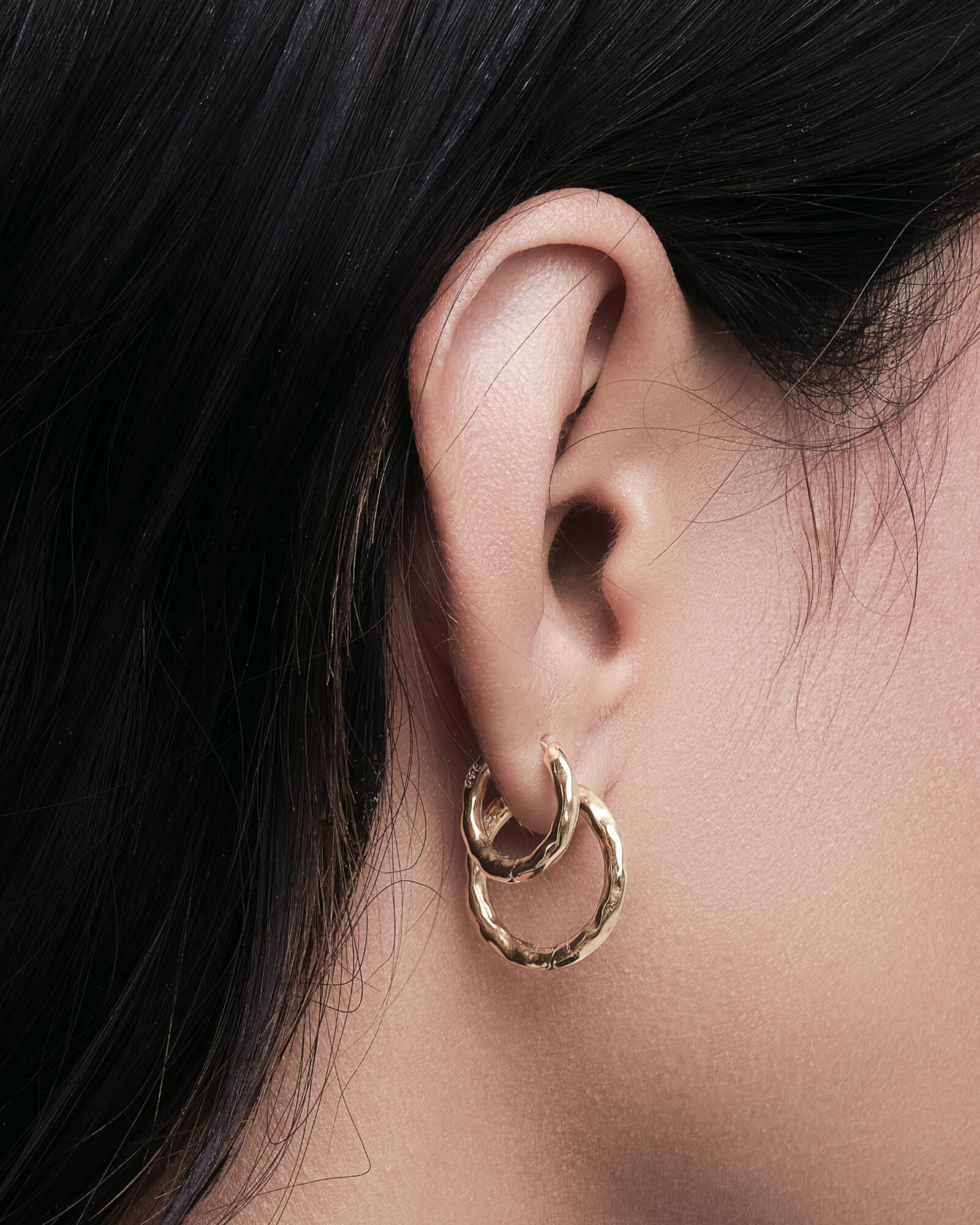 Orion Hoop Earrings Set - Image 7