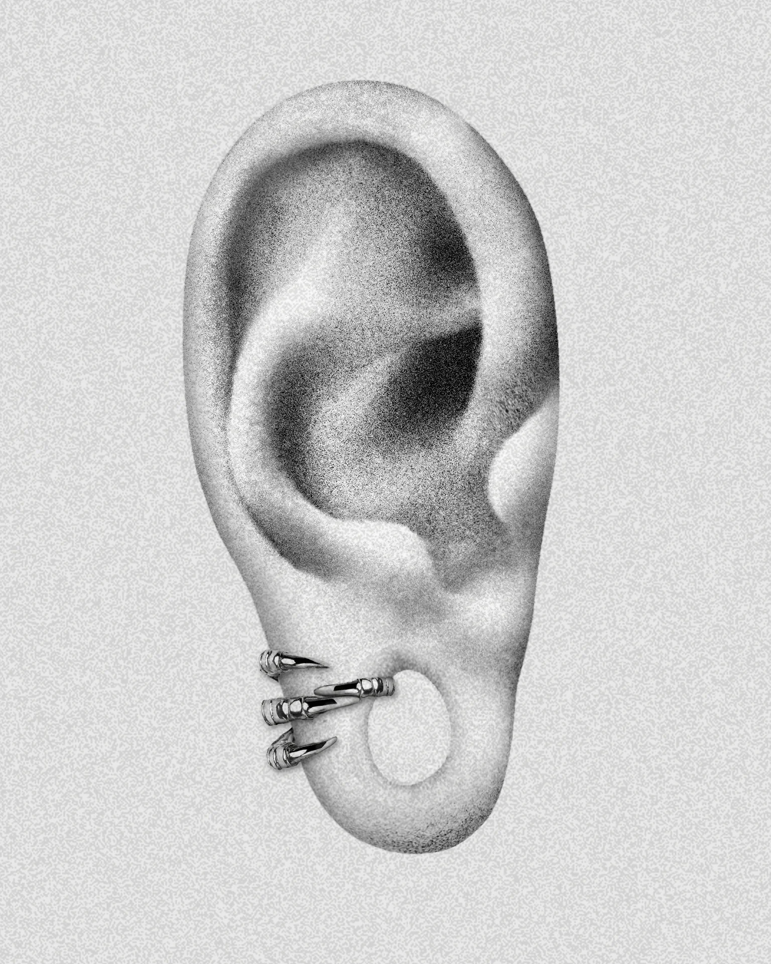 Quell Claw Lobe Cuffs™ - Image 2
