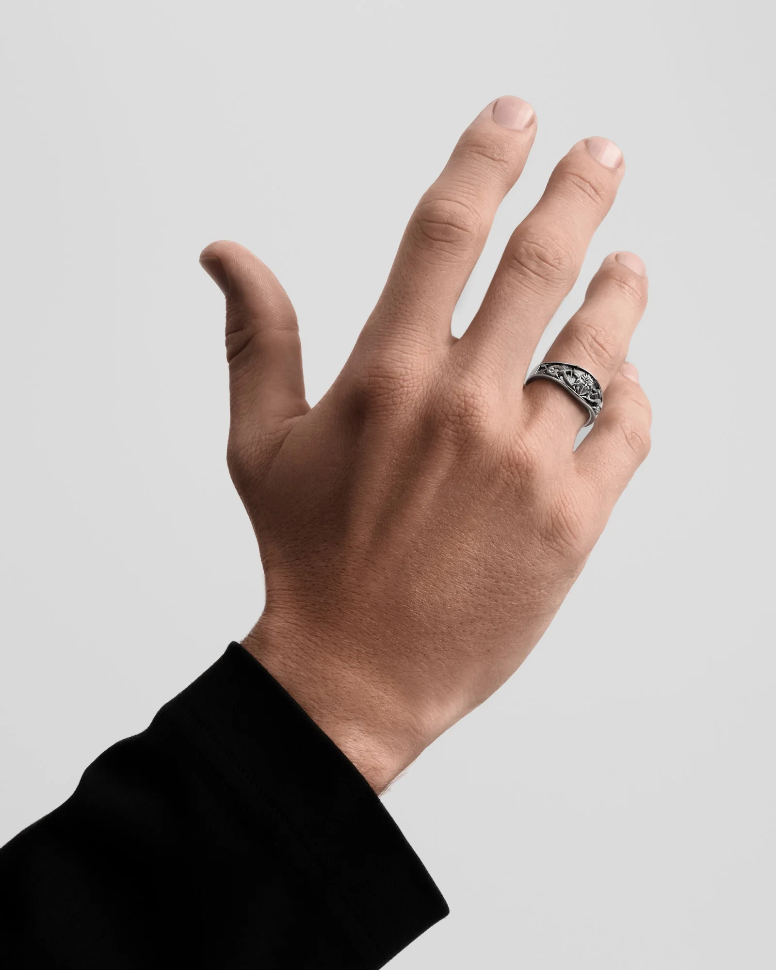 The Sacrament Claddagh Band Ring - Image 5