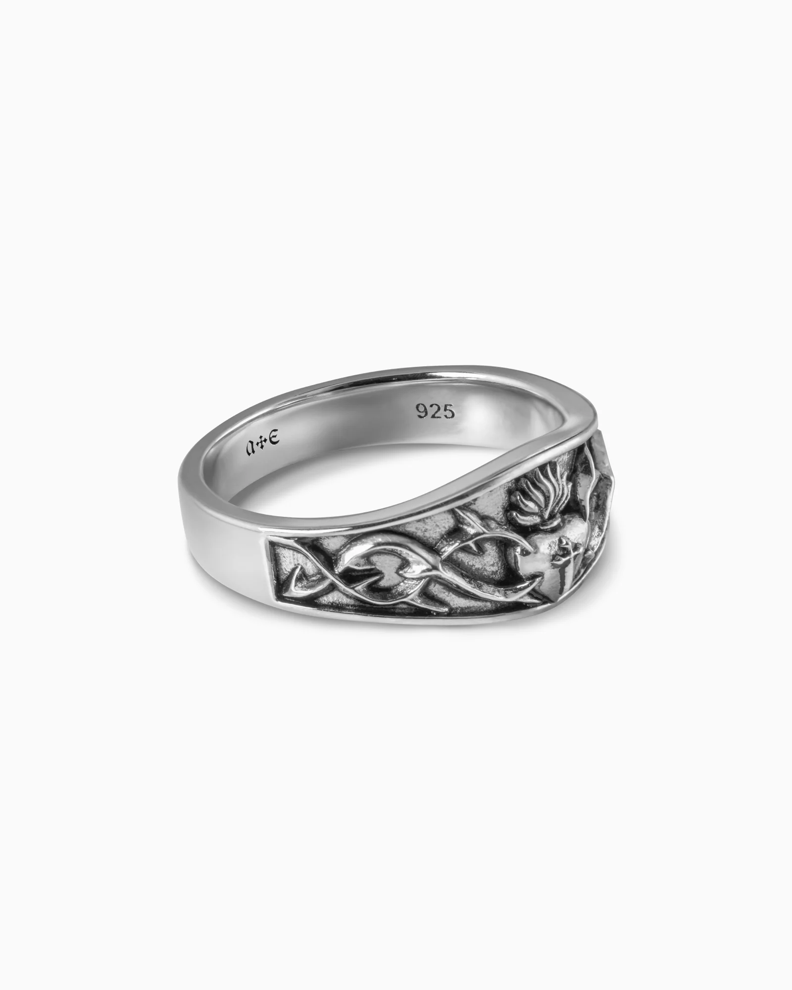 The Sacrament Claddagh Band Ring - Image 6