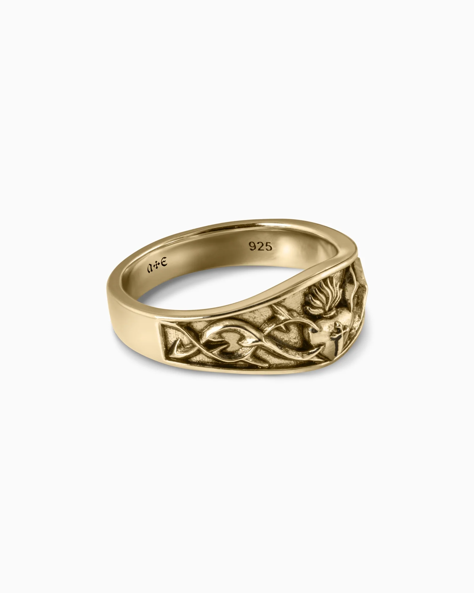 The Sacrament Claddagh Band Ring - Image 9