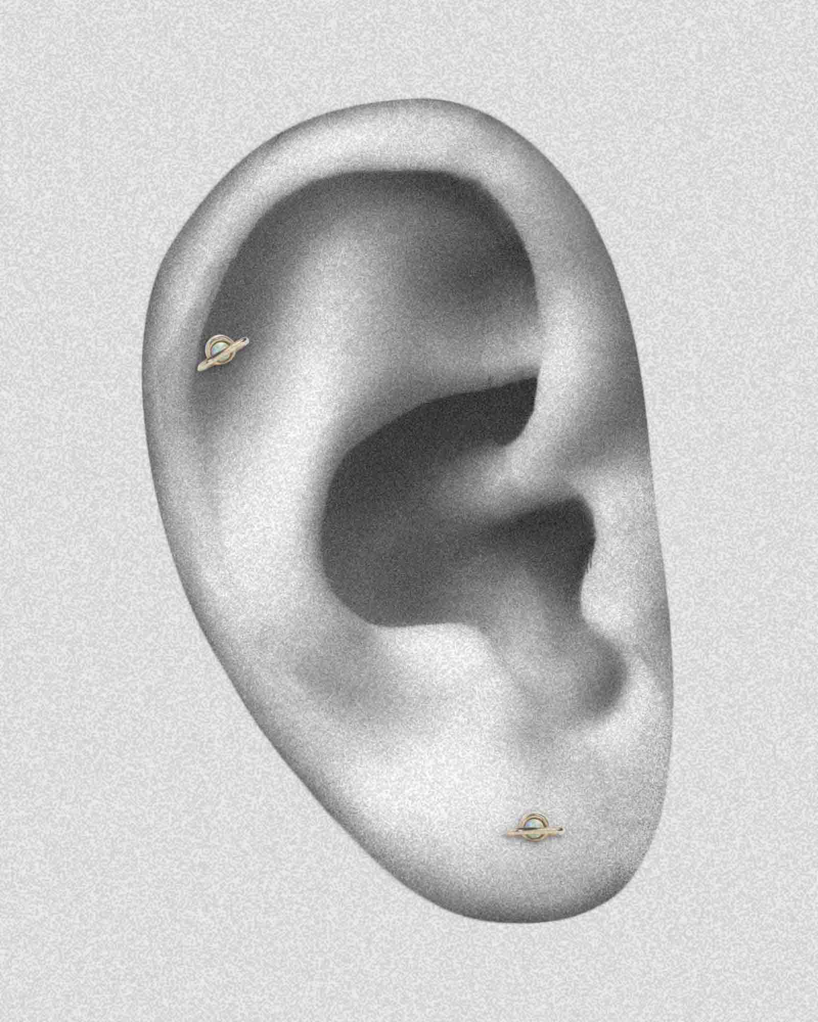 Voyager Threadless End (14k Gold) - Image 2